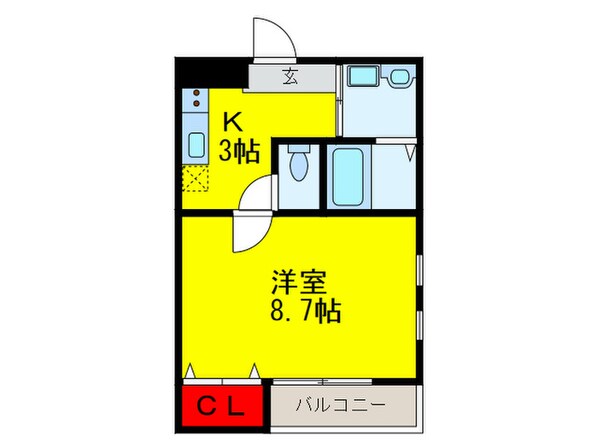 フジパレス長吉川辺ノースの物件間取画像